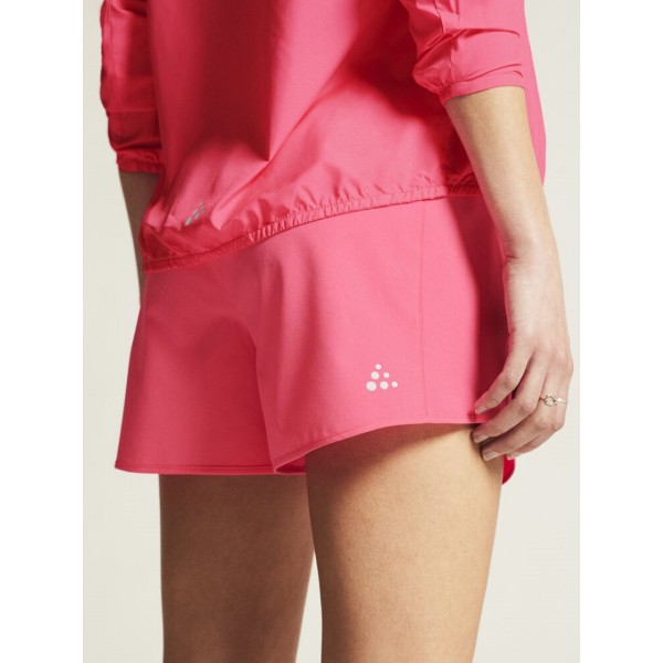 CRAFT ŽENSKE RAZTEGLJIVE KRATKE HLAČE CORE ESSENCE SHORTS FUCHSIA