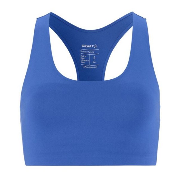 CRAFT ŽENSKI ŠPORTNI PODLOŽEN NEDRČEK ADV COLLECTIVE PADDED SPORTSBRA MODRA INK BLUE
