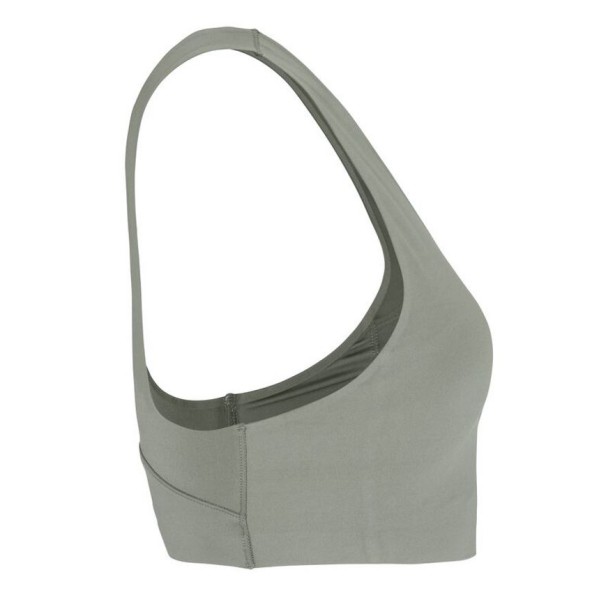 CRAFT PODLOŽEN ŽENSKI ŠPORTNI MODRČEK COLLECTIVE PADDED SPORTSBRA SIVO-ZELENA  LEAF