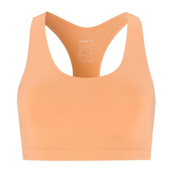 CRAFT ŽENSKI ŠPORTNI PODLOŽEN NEDRČEK ADV COLLECTIVE PADDED SPORTSBRA MARELIČNA APRICOT
