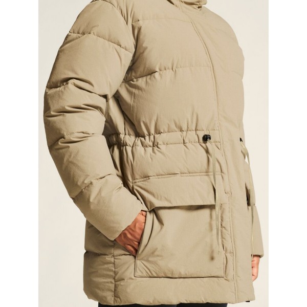 CRAFT ŽENSKA TOPLA DEBELA PUHOVKA IZ PRAVEGA PUHA URBAN DOWN PUFFER JKT TAUPE