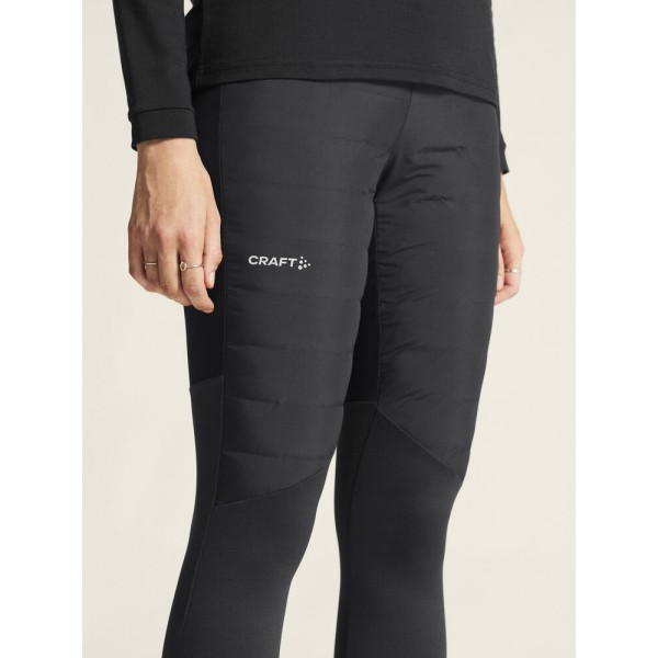 CRAFT ŽENSKE ZIMSKE DOLGE PAJKICE Z IZOLACIJSKIM OBLAZINJENJEM SUBZ TIGHTS 4 BLACK