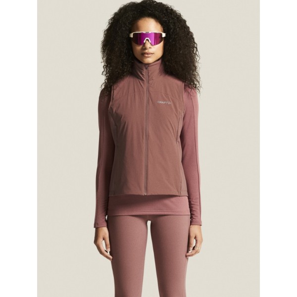 CRAFT ŽENSKI FUNKCIONALEN BREZROKAVNIK ADV ESSENCE WARM VEST 2 BROWN