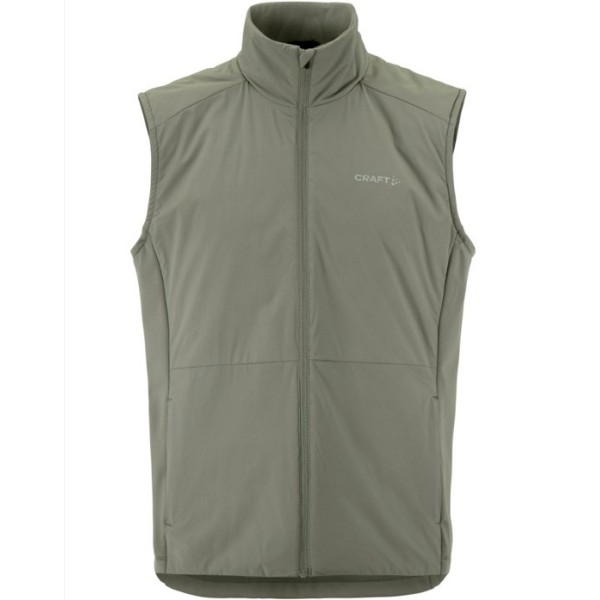 CRAFT MOŠKI FUNKCIONALEN BREZROKAVNIK ADV ESSENCE WARM VEST 2 SIVO-ZELENA LEAF