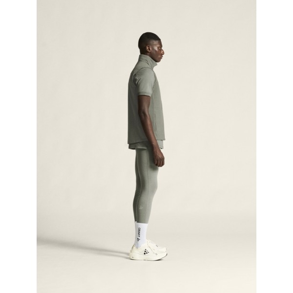 CRAFT MOŠKI FUNKCIONALEN BREZROKAVNIK ADV ESSENCE WARM VEST 2 SIVO-ZELENA LEAF