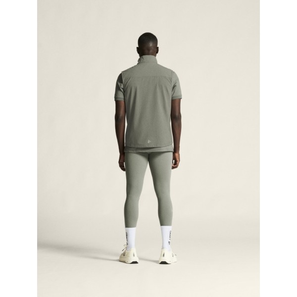 CRAFT MOŠKI FUNKCIONALEN BREZROKAVNIK ADV ESSENCE WARM VEST 2 SIVO-ZELENA LEAF