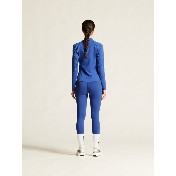 CRAFT ŽENSKA TEHNIČNA JOPICA Z ZADRGO ADV COLLECTIVE ZIP SWEATER MODRA INK BLUE