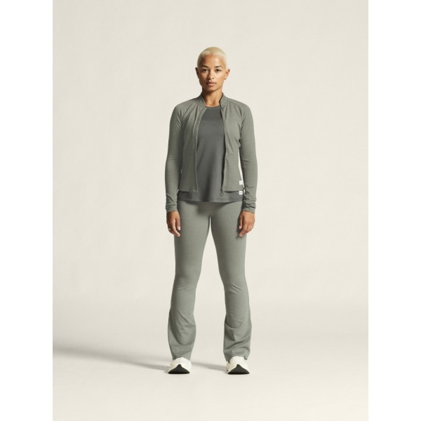 CRAFT ŽENSKA TEHNIČNA JOPICA Z ZADRGO COLLECTIVE ZIP SWEATER LEAF