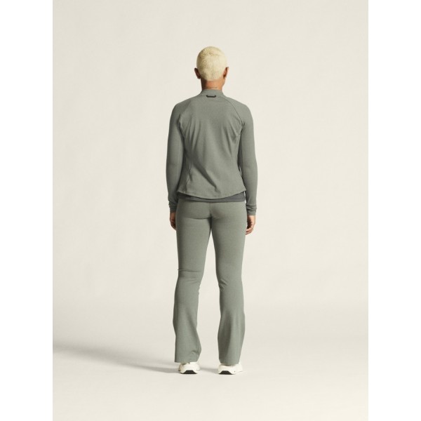 CRAFT ŽENSKA TEHNIČNA JOPICA Z ZADRGO COLLECTIVE ZIP SWEATER LEAF