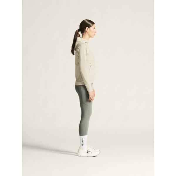 CRAFT ŽENSKE DOLGE TOPLE ZIMSKE PAJKICE ADV ESSENCE WARM TIGHTS 3 SIVO-ZELENA LEAF