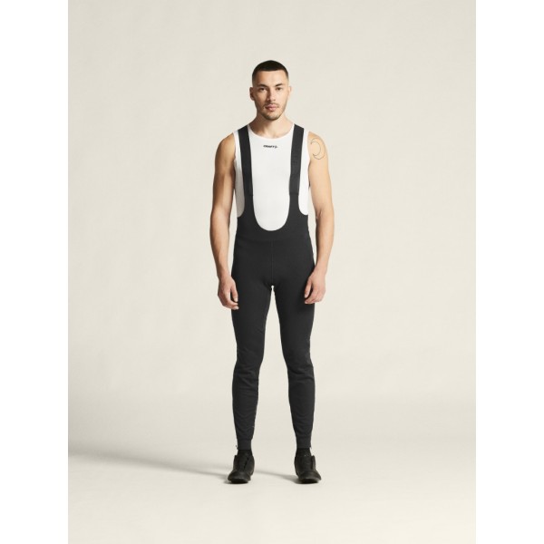 CRAFT MOŠKE ZIMSKE PROTIVETRNE KOLESARSKE HLAČE PRO BIKE SUBZ WIND BIB TIGHTS 2 BLACK - C1