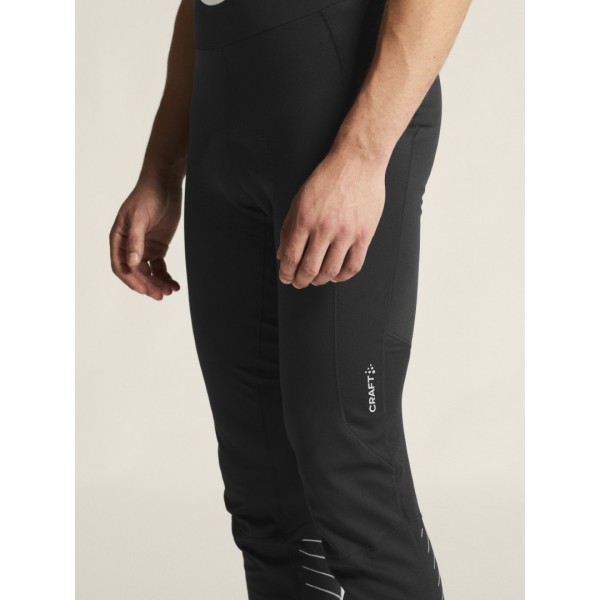 CRAFT MOŠKE ZIMSKE PROTIVETRNE KOLESARSKE HLAČE PRO BIKE SUBZ WIND BIB TIGHTS 2 BLACK - C1