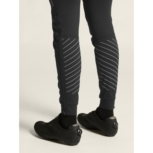 CRAFT MOŠKE ZIMSKE PROTIVETRNE KOLESARSKE HLAČE PRO BIKE SUBZ WIND BIB TIGHTS 2 BLACK - C1