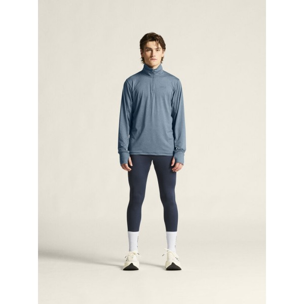 CRAFT MOŠKI PULI Z DOLGIMI ROKAVI FLOW HZ LS REAL/MELANGE