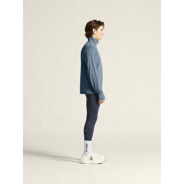 CRAFT MOŠKI PULI Z DOLGIMI ROKAVI FLOW HZ LS REAL/MELANGE