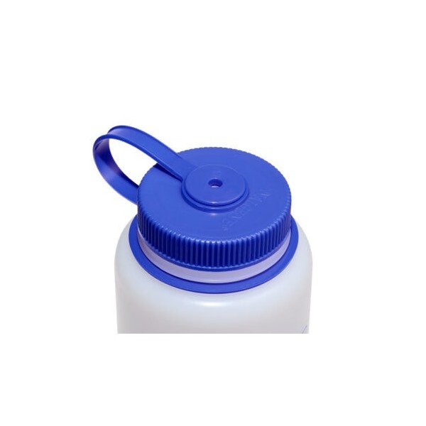 NALGENE FLAŠKA HDPE ŠIROKO GRLO 1000 ML WITH BLUE CAP