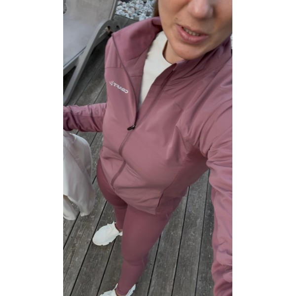 CRAFT ŽENSKA MAJICA Z DOLGIMI ROKAVI ACTIVE COMFORT 2 ROSE BROWN - AKTIVNO PERILO