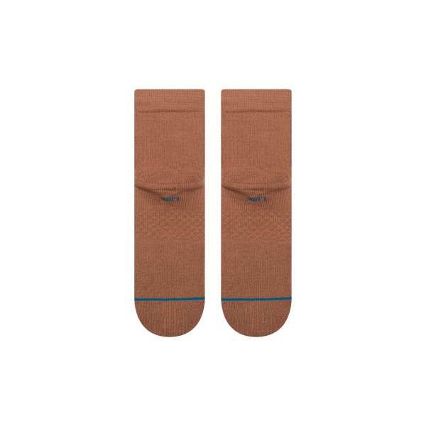 STANCE NOGAVICE ICON QUARTER BROWN