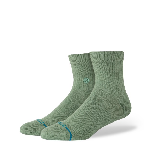 STANCE NOGAVICE ICON QUARTER SAGE
