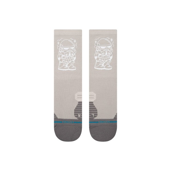 STANCE TANKE TEHNIČNE NOGAVICE DJ TROOPER CREW GREY