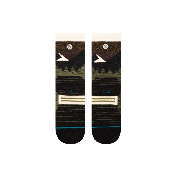 STANCE VOLNENE TEHNIČNE NOGAVICE WOOL CREW OLIVE