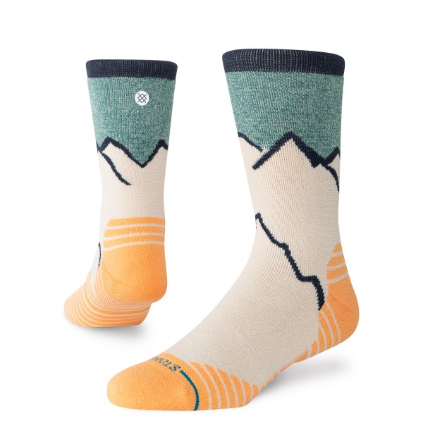 STANCE TEHNIČNE NOGAVICE PEAKING HIKE CREW TAN