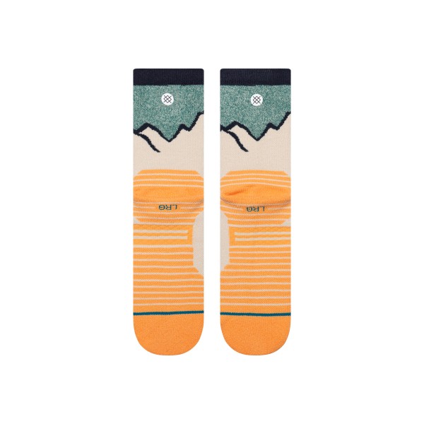 STANCE TEHNIČNE NOGAVICE PEAKING HIKE CREW TAN