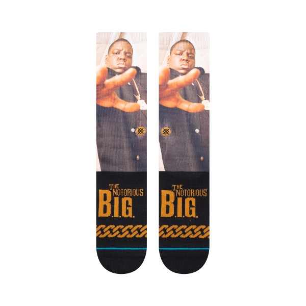 STANCE NOGAVICE BIGGIE THE KING OF NY BLACK CREW