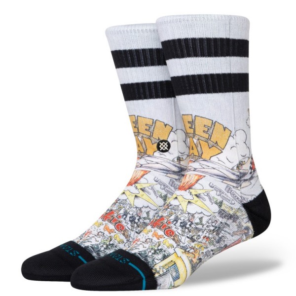 stance nogavice GREEN DAY basket case multi crew
