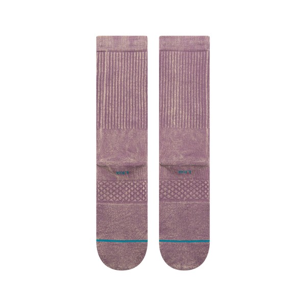 STANCE NOGAVICE ICON DYED CREW PLUM