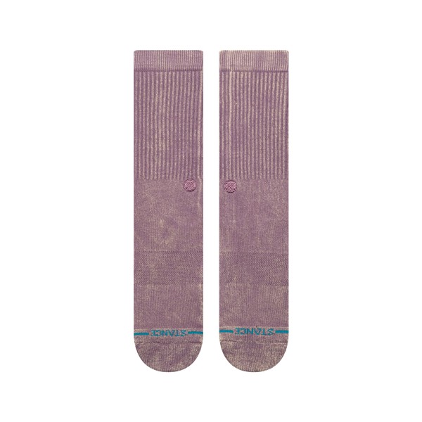 STANCE NOGAVICE ICON DYED CREW PLUM