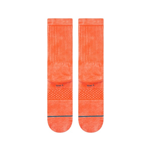 stance nogavice icon crew dyed coral