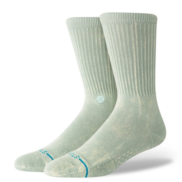 stance nogavice icon crew dyed seagreen