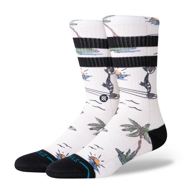 STANCE NOGAVICE KOOL KATZ SURF CREW CANVAS