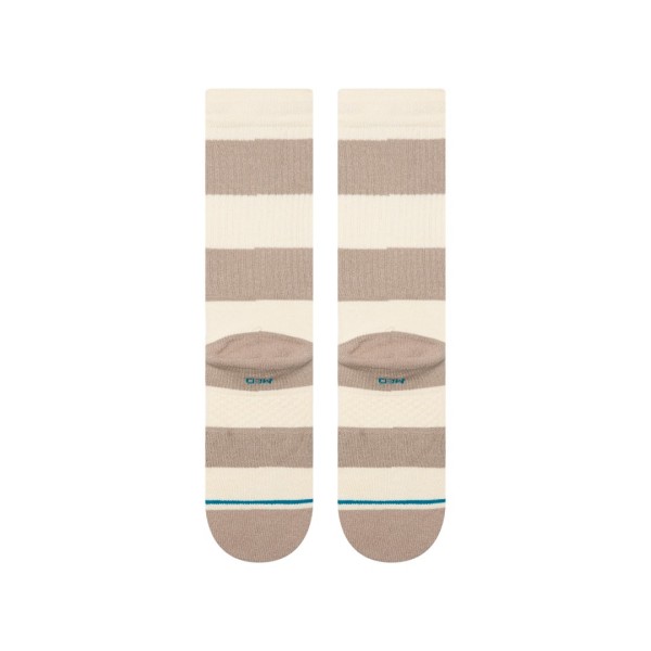 stance nogavice crew stacked up stringgrey