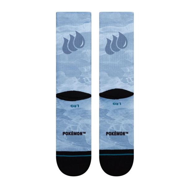 STANCE NOGAVICE BLASTOISE AOP CREW BLUE