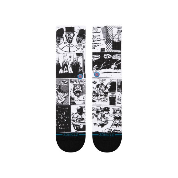 STANCE NOGAVICE  THE SLEEVE CREW BLACKWHITE