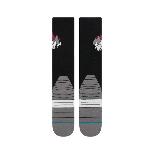 STANCE VOLNENE TEHNIČNE ZELO TANKE NOGAVICE PEAKS SNOW OTC BLACK