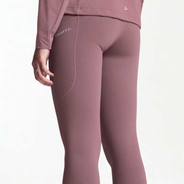 CRAFT ŽENSKE DOLGE TOPLE ZIMSKE PAJKICE ADV ESSENCE WARM TIGHTS 3 ROSE BROWN - opomba v opisu