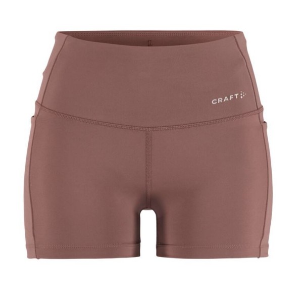 CRAFT ŽENSKE KRATKE HLAČE ADV ESSENCE HOTPANTS 3 PUDRASTO VIJOLIČNA FLINT