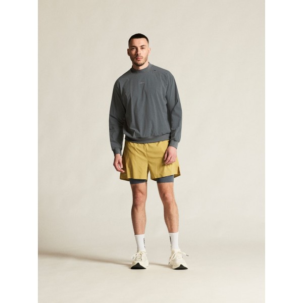 CRAFT MOŠKE KRATKE HLAČE PRO HYPERVENT 2-IN-1 SHORTS M TEMNO RUMENA KHAKI (PODHLAČE SIVA GRAY)