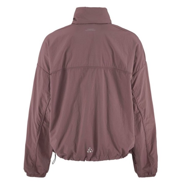CRAFT ŽENSKA JAKNA/VETROVKA ADV ESSENCE OVERSIZED WIND JACKET PUDRASTO VIJOLIČNA FLINT