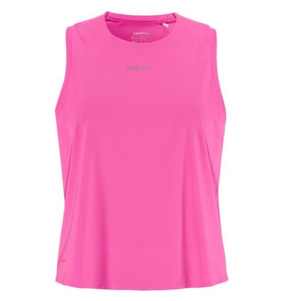 CRAFT ŽENSKA MAJICA BREZ ROKAVOV PRO HYPERVENT SINGLET ROZA MAGENTA