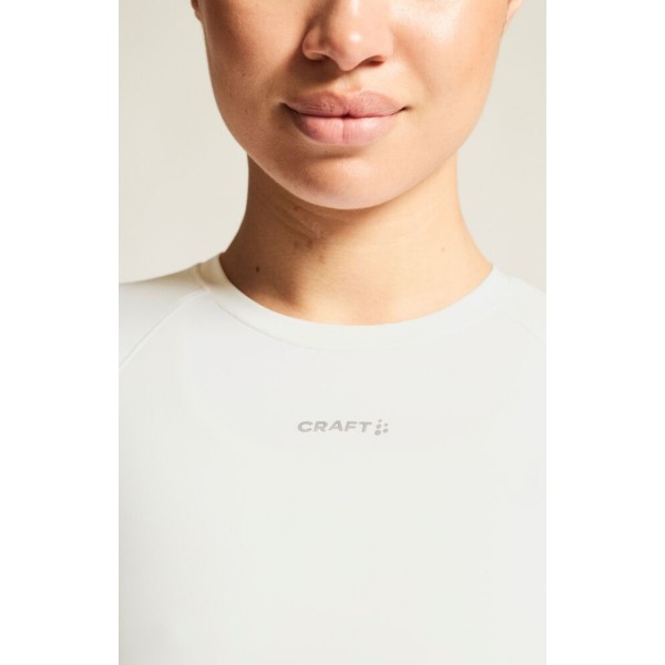 CRAFT ŽENSKA KRAJŠA MAJICA S KRATKIMI ROKAVI PRO HYPERVENT CROPPED TEE BELA WHITE