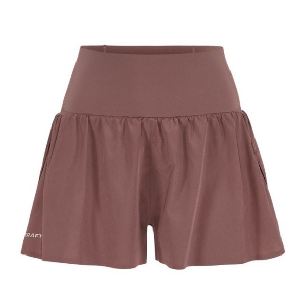 CRAFT ŽENSKE ŠIROKE KRATKE HLAČE PRO HYPERVENT WIDE SHORTS PUDRASTO VIJOLIČNA FLINT