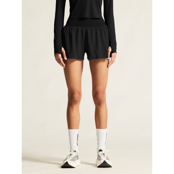 CRAFT ŽENSKE ŠIROKE KRATKE HLAČE PRO HYPERVENT WIDE SHORTS ČRNA BLACK