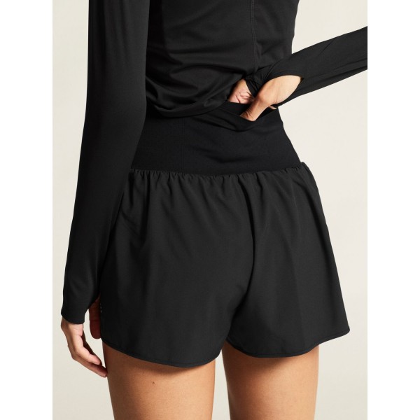 CRAFT ŽENSKE ŠIROKE KRATKE HLAČE PRO HYPERVENT WIDE SHORTS ČRNA BLACK