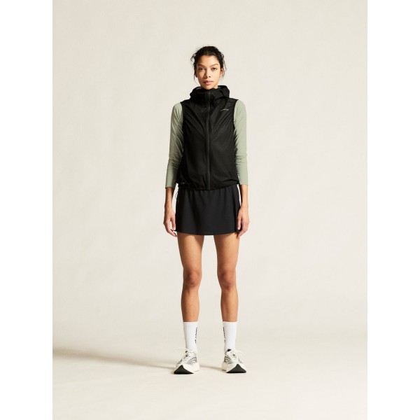 CRAFT ŽENSKO ŠPORTNO KRILO PRO HYPERVENT SKIRT ČRNA BLACK