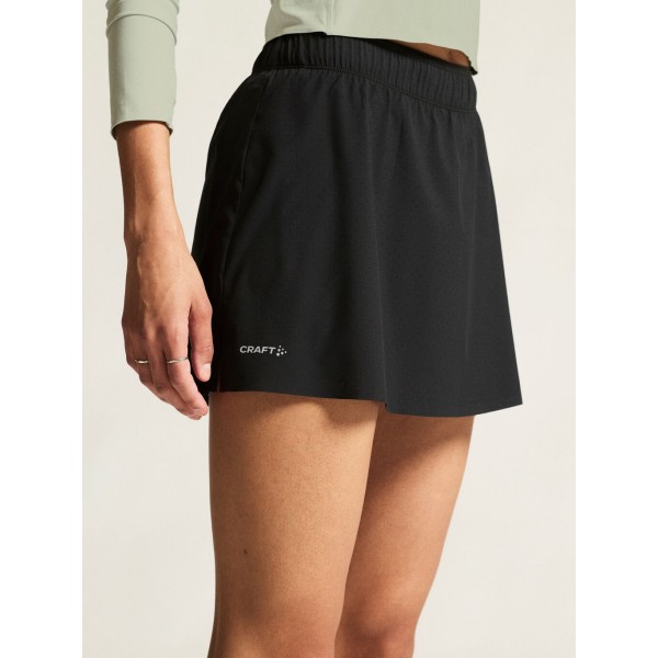 CRAFT ŽENSKO ŠPORTNO KRILO PRO HYPERVENT SKIRT ČRNA BLACK
