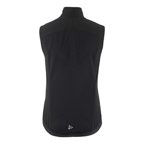 CRAFT ŽENSKI LAHEK KOLESARSKI PROTIVETRNI BREZROKAVNIK ADV ENDUR LIGHT WIND VEST ČRNA BLACK
